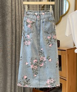 Denim Skirt